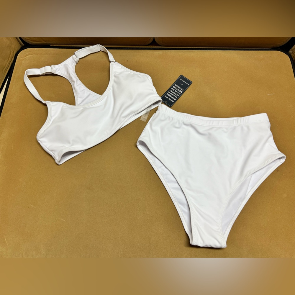 White bikini bathing suit 😎
